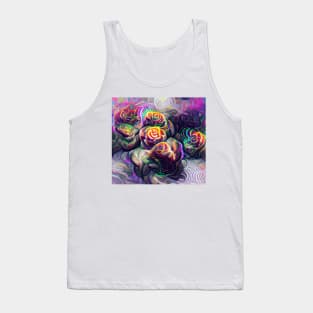 Psychedelic Roses Tank Top